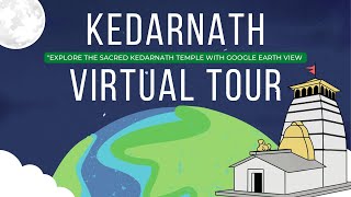 kedarnath Virtual tour  केदारनाथ मंदिर 360 View [upl. by Rramal311]