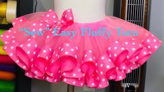 How to make a Fluffy Tutu DIY Easy Fluffy Tutu [upl. by Ramso]