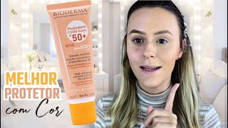 RESENHA Protetor Solar com COR Bioderma Photoderm Cover Touch FPS 50 [upl. by Aikas]