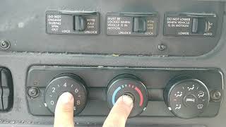 How to reset your AC in your freightliner [upl. by Yesima354]