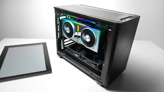 Cooler Master NR200P Vertical GPU  Actually Good [upl. by Nazus]