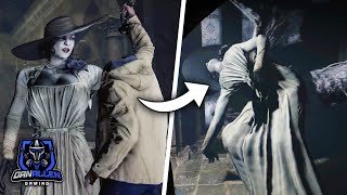 RESIDENT EVIL 8 VILLAGE  Lady Dimitrescu Transformation in 5 Different Angles [upl. by Teerprug906]