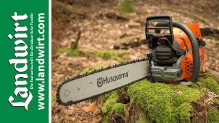 Husqvarna 572 XP Motorsäge im Test  landwirtcom [upl. by Jasper]