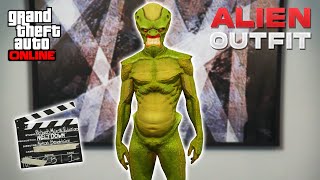 Easiest Way To Unlock The ALIEN OUTFIT In GTA 5 Online All Movie Prop Locations Guide [upl. by Chapman236]