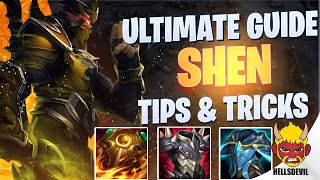 WILD RIFT ULTIMATE SHEN GUIDE  TIPS amp TRICKS  Guide amp Build [upl. by Wyly]