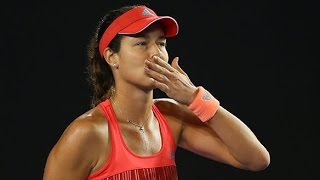 Ana Ivanovic v Anastasija Sevastova highlights 2R  Australian Open 2016 [upl. by Narej]