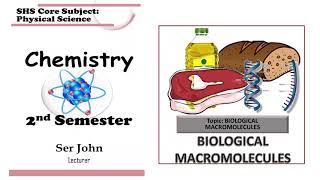 Lesson 6 Biological Macromolecules Complete Lesson [upl. by Akenor866]