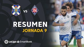 Resumen de CD Tenerife vs SD Amorebieta 21 [upl. by Vivl]