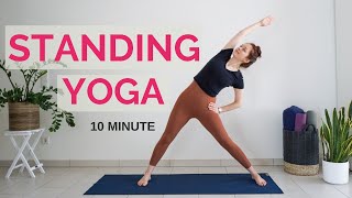 10 min STANDING YOGA STRETCH  Full Body Move amp Stretch  Yoga without mat [upl. by Babara433]