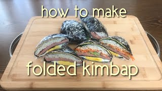 How To Make Folded Kimbap  Spice Jars [upl. by Carol-Jean]