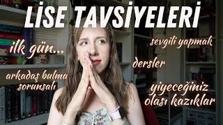 Liseye Başlayanlara Tavsiyeler [upl. by Naiviv]