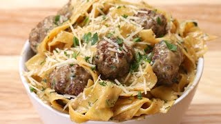 OnePot Swedish Meatball Pasta [upl. by Curran]