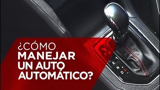 ¿Cómo manejar un auto automático [upl. by Atirat]