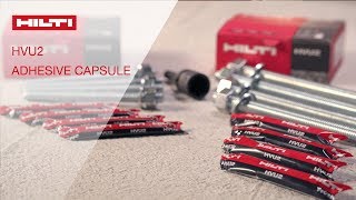 INTRODUCING Hiltis HVU2 adhesive capsule [upl. by Berthoud]