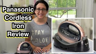 Panasonic 360 Freestyle Cordless Iron Review  Sewing amp Quilting [upl. by Whitman]