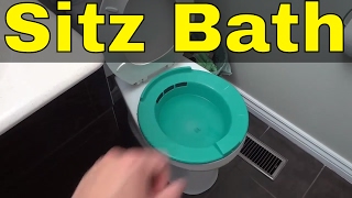 How To Take A Sitz BathFULL Tutorial [upl. by Marolda539]