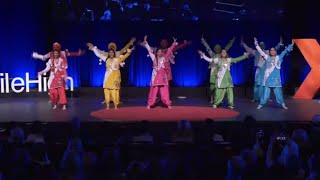 Bhangra dance with a modern twist  Colorado Bhangra Team  TEDxMileHigh [upl. by Esilana]