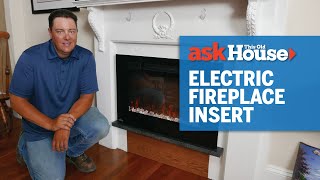 How to Install a Fireplace Insert in an Unconventional Opening  Ask This Old House [upl. by Shadow]