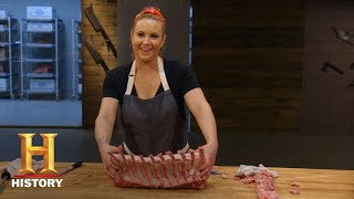 The Butcher Roxanne Frenches a Rack  Exclusive  History [upl. by Ellenid]