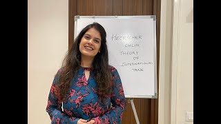 HeckscherOhlin Theory of International Trade by Vidhi Kalra [upl. by Ahsenod755]