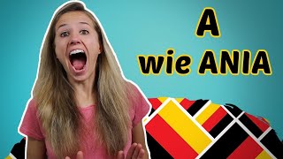 GERMAN PRONUNCIATION 1 The German Alphabet 🔠🔠🔠 [upl. by Enimzaj]