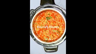 Easy Chickpea Noodles Soup Video Recipe  Bhavnas Kitchen [upl. by Garmaise]