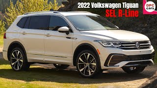 New 2022 Volkswagen Tiguan SEL R Line in Oryx White [upl. by Enyedy]