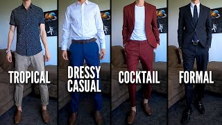 Wedding Dress Codes For Men  What To Wear [upl. by Bronson642]