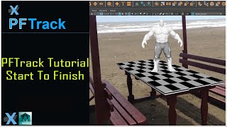 PFTrack Tutorial  Camera Tracking in PFTrack  User Track  Scene Orientation  PFTrack to Maya [upl. by Sarson]