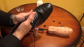 How To Stretch Your Leather Shoes [upl. by Aguste]