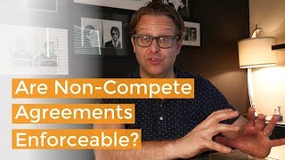 Are NonCompetes Enforceable  A Corporate Lawyer Explains [upl. by Nosahc593]