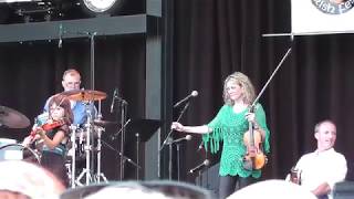 Natalie MacMaster Donnell Leahy and Family at Milwaukee Irishfest 2018 [upl. by Aicnarf19]