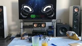 Teufel S6000 sw subwoofer test [upl. by Enelear144]