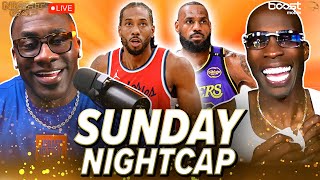 Unc amp Ocho react to LeBron amp Lakers beating the Clippers  did Roach get robbed vs Tank  Nightcap [upl. by Calmas669]