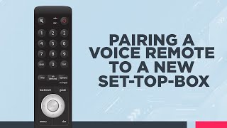 Pairing a Fision TV Voice Remote to a new SetTopBox [upl. by Eineeuq]