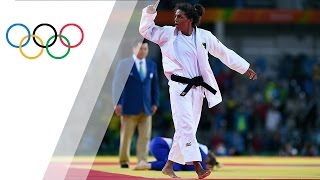 Judo gold for Brazil native Rafaela Silva [upl. by Riki301]