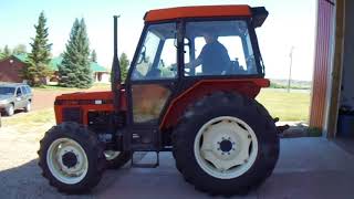 Zetor 6340 Tractor Lot DC 9552 Sells on Bigiron 92717 [upl. by Snahc]