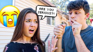 SMOKING CIGARETTE PRANK ON FIANCÉ [upl. by Harness]