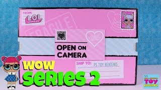 LOL Surprise Doll SERIES 2 Tots amp Lil Sisters Present Toy Review Unboxing  PSToyReviews [upl. by Eilram686]