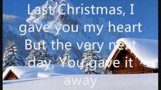 Wham  Last Christmas lyrics on screen [upl. by Massimo193]