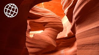 Antelope Canyon Arizona USA Amazing Places 4K [upl. by Karp800]