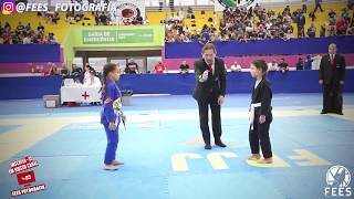 JIU  JITSU  KIDS  Feminino  Campeonato Paulista 2018 [upl. by Dobson]