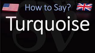 How to Pronounce Turquoise CORRECTLY [upl. by Dunc]