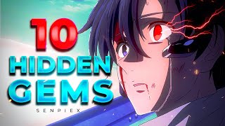 Top 10 Underrated Anime You Havent Seen 『4K  60FPS』 [upl. by Solracesoj]