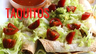 Easy No Oil Air Fryer TaquitosVegan [upl. by Bunns]