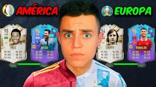 Mejor Equipo Europa Vs America en FIFA 23 [upl. by Trojan303]