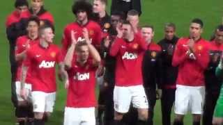 Goodbye Nemanja Vidic  Salutes the Stretford End  His Final Speech  His Final Lap of Honour [upl. by Bach]