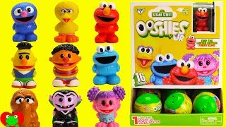 Genie Opens Sesame Street Ooshies Elmo Cookie Monster Big Bird [upl. by Lrad]