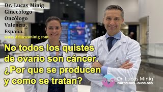 🔔 No todos los quistes de ovario son cancer Por que se producen y como se tratan Dr Lucas Minig [upl. by Ilrahs222]