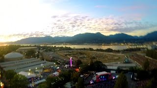 AtmosFear at sunset onride HD POV 60fps Playland at the PNE [upl. by Oretos]